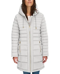 Tommy Hilfiger Women's Hooded Packable Puffer Coat