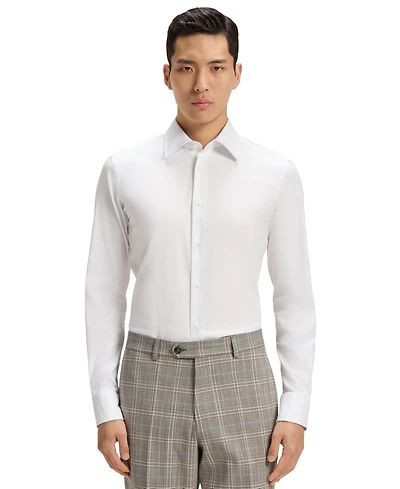 Boss by Hugo Men's Cotton Blend Slim-Fit Dress Shirt