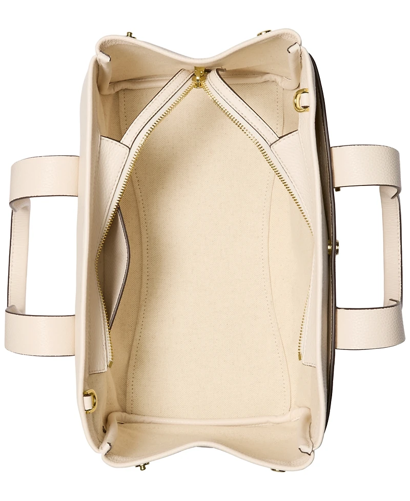 Michael Kors Romee Medium Leather East West Satchel