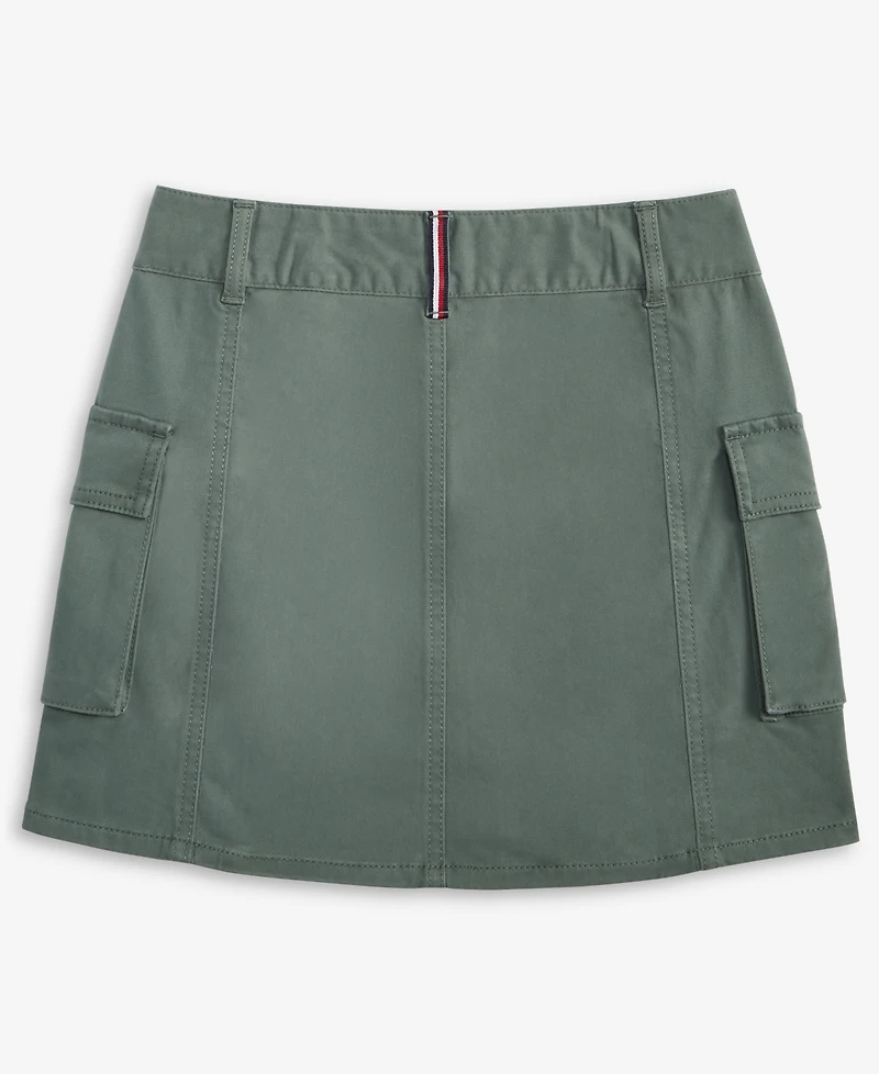 Tommy Hilfiger Big Girls Cotton Cargo Skirt