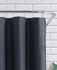 Dkny Modern Waffle Shower Curtain, 72" x 72"