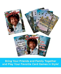 Bob Ross Quotes Multi-Image Playing Cards, Deck of 52