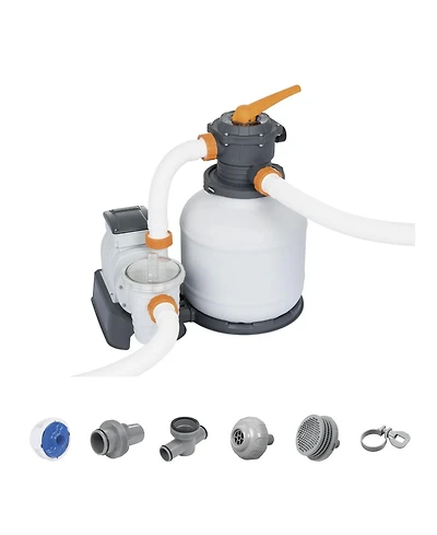 Bestway 58500E Flowclear 2200 Gallon Sand Filter Pump for Above Ground Pools