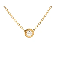 Pre-Owned Cartier Large D'Amour Pendant Necklace 18K Gold with Diamond