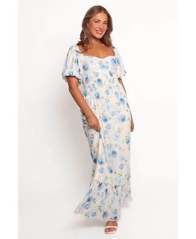 Petal and Pup Women's Devon Maxi Short Sleeve Dress