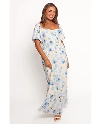 Petal and Pup Women's Devon Maxi Short Sleeve Dress