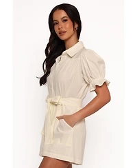 Petal and Pup Women's Riley Waist Tie Romper