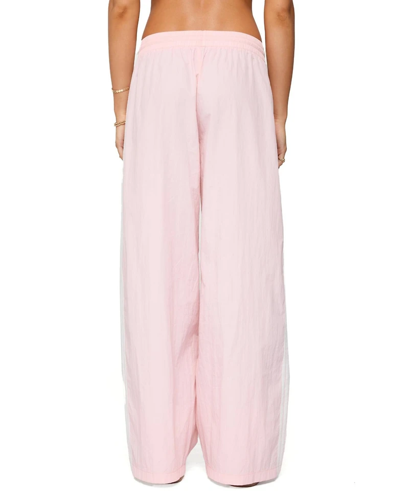 Edikted Women's Annabella Nylon Track Pants