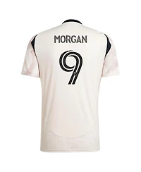 Adidas Men's Lewis Morgan Tan New York Red Bulls 2025 Stone Kit Replica Player Jersey