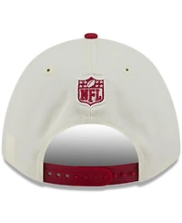 New Era Men's Cream/Cardinal Arizona Cardinals 2025 Nfl Draft 9FORTY A-Frame M-Crown Adjustable Hat
