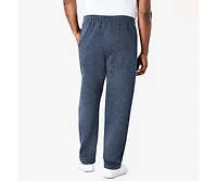 KingSize Big & Tall Fleece Open-Bottom Sweatpants
