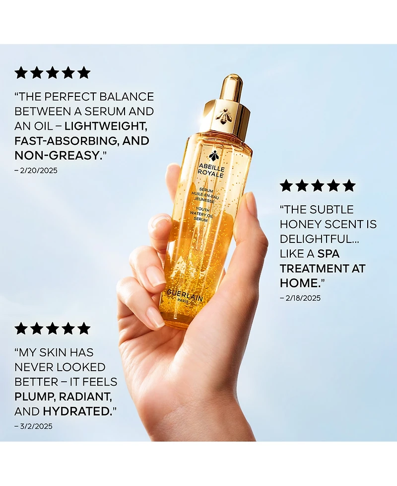 Guerlain Abeille Royale Watery Oil Serum, 0.5 oz.