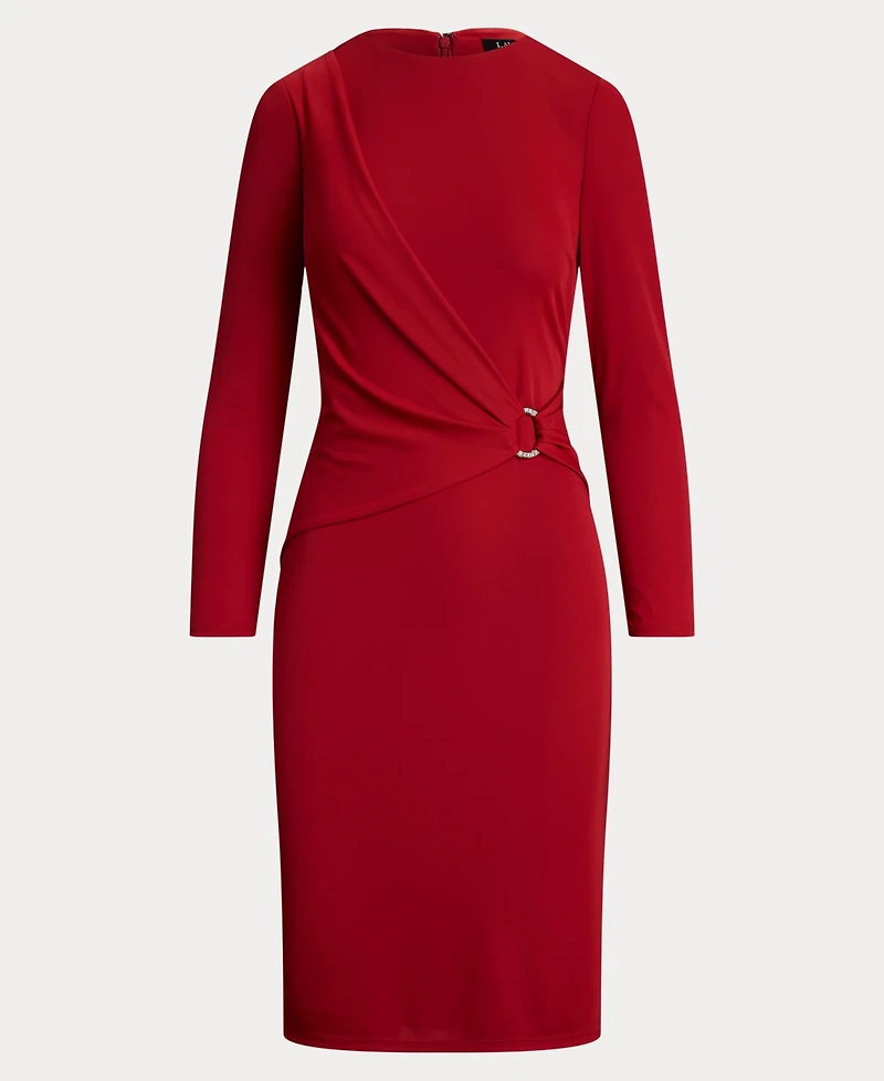 Lauren Ralph Women's Jersey Three-Quarter-Sleeve Dress