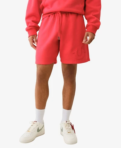 True Religion Men's Applique Sweat Shorts