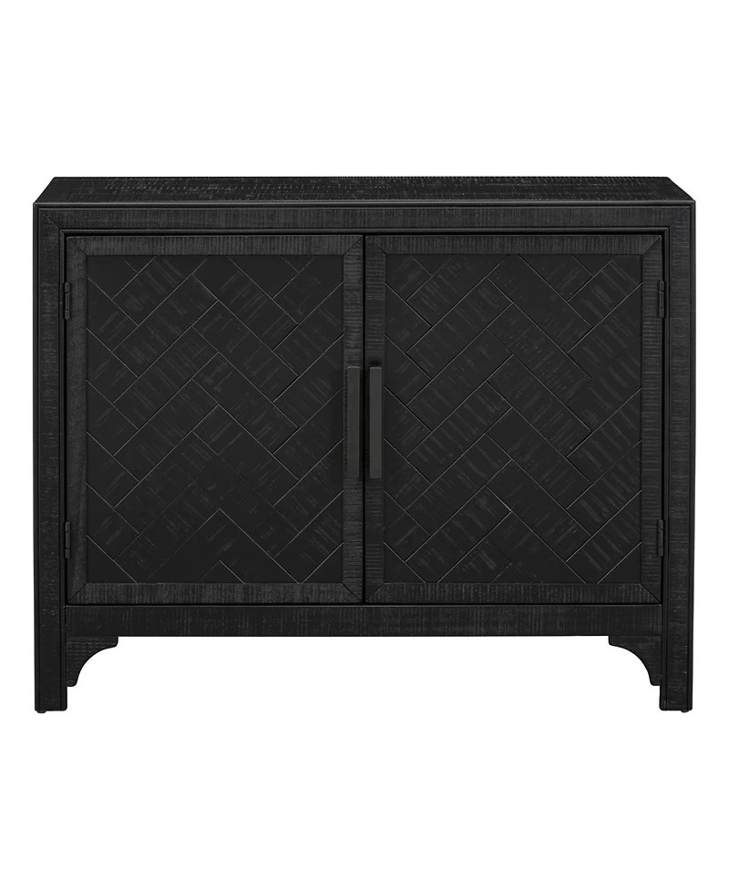 Streamdale 40" Modern Cabinets Unique Doors & Adjustable Shelves