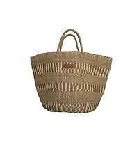 Life Handmade Sisal Tote Bag Beach Sustainable Straw Basket