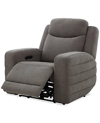 Kristyan Fabric Power Recliner with Headrest Zero Wall & Heat Massage, Exclusively at Macy's