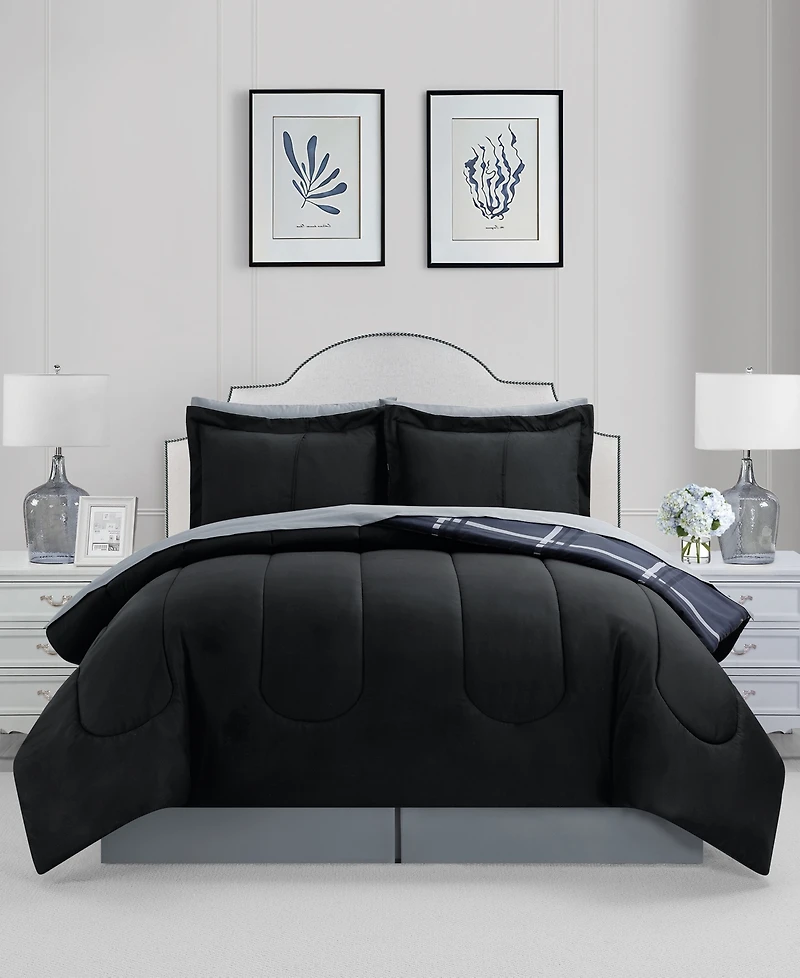 Sunham Casual Plaid 8-Pc. Comforter Sets