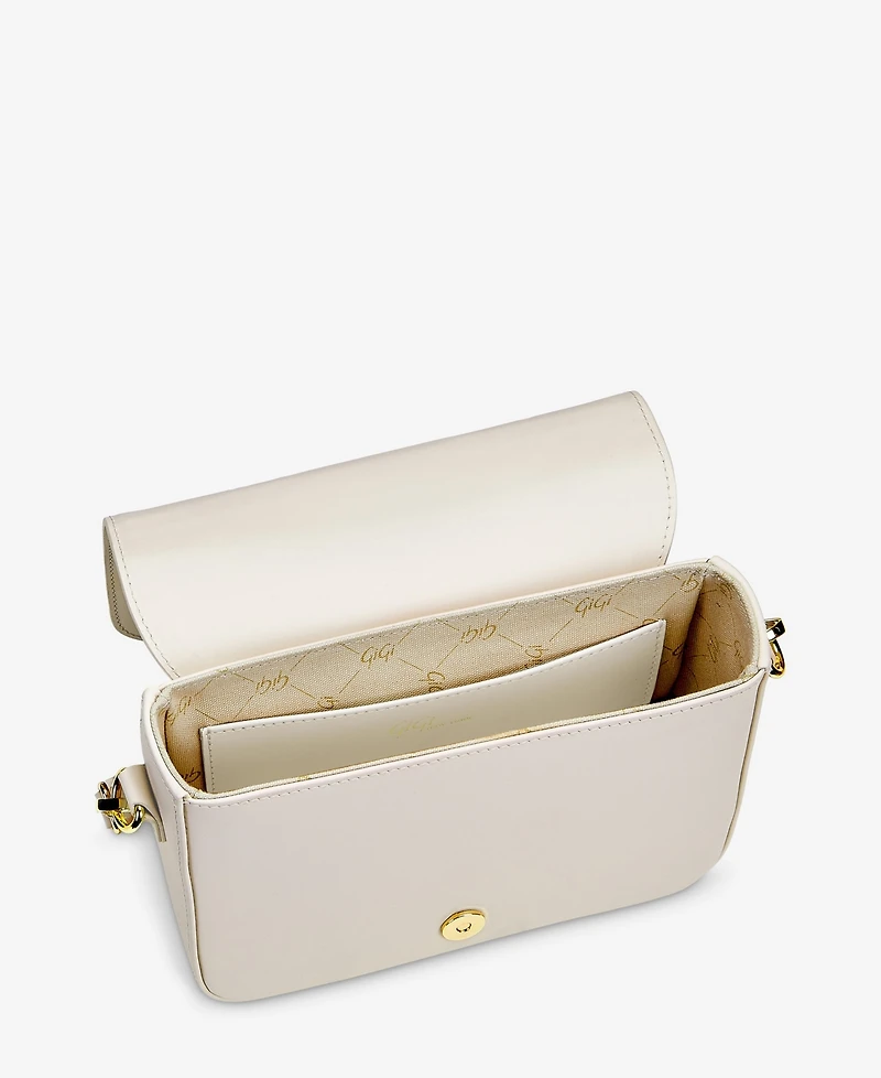 GiGi New York Lily Handwoven Leather Mini Crossbody Bag