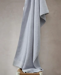 Calvin Klein Entwine Solid Cotton Terry 2-Pc. Bath Towel Set, 64" X 34"