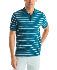 Nautica Men's Striped Classic-Fit Deck Polo Shirt