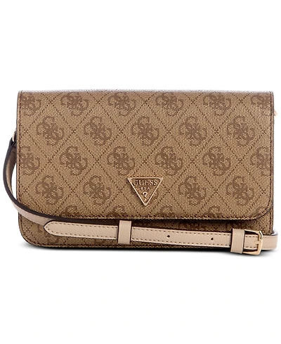 Guess Noelle Ii Mini Flap Logo Crossbody Bag