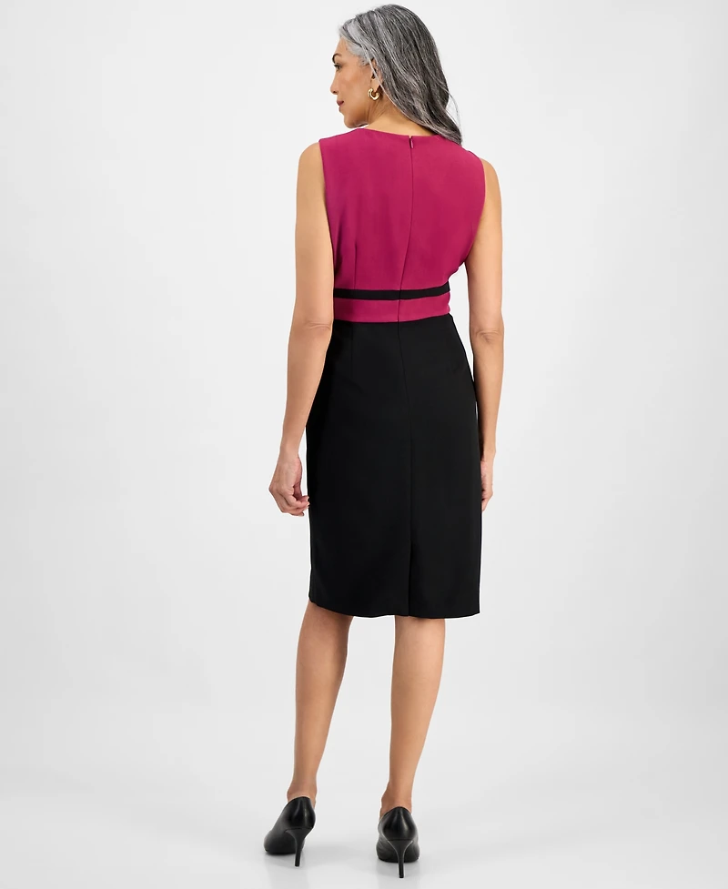 Kasper Women's Crepe Sheath Dress
