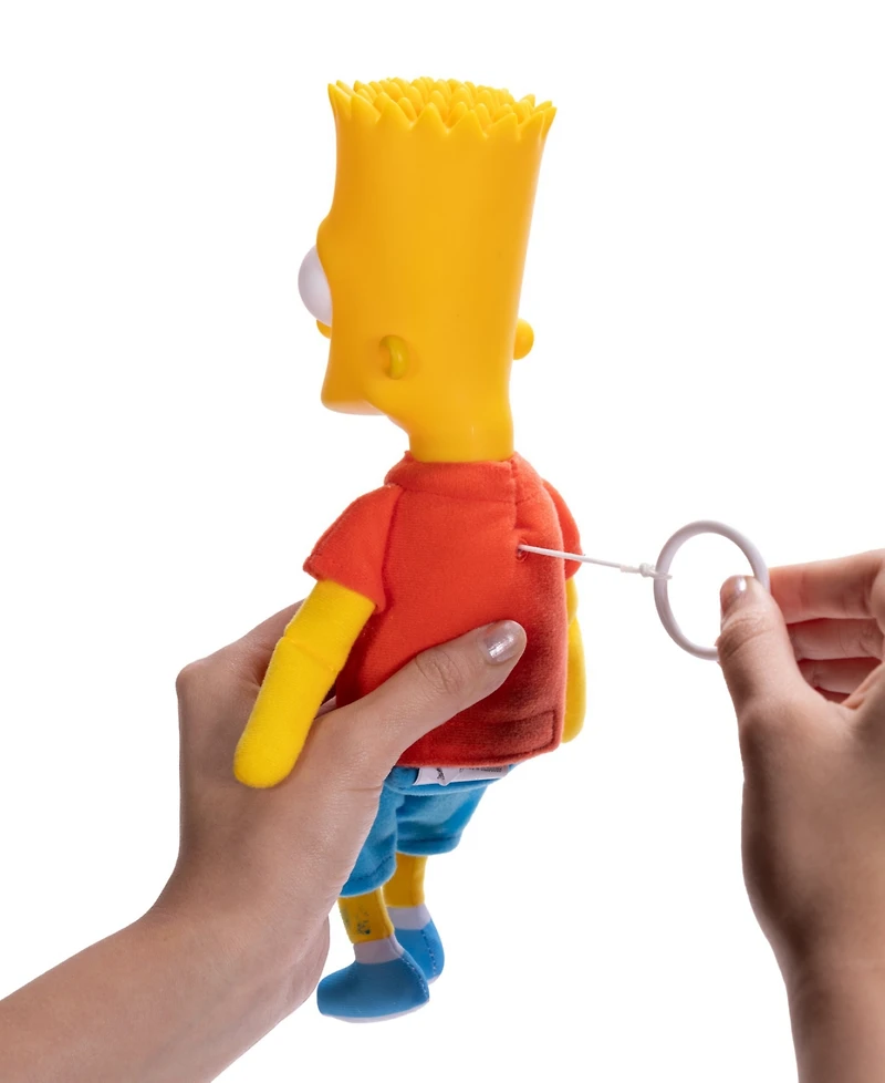 Shelf Talkers Bart Simpson Talking Plush Doll