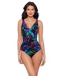 Miraclesuit Women's Palma Paradiso Oceanus Ddd One Piece Swimsuit