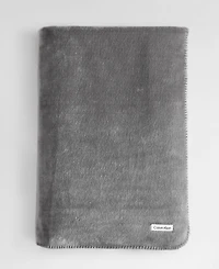 Calvin Klein Modern Solid Reversible Blanket