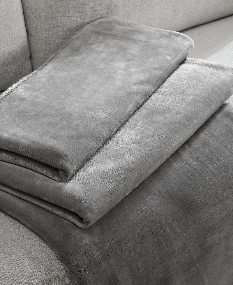 Calvin Klein Modern Solid Reversible Blanket