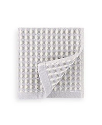 Dkny Pure Yarn Dyed Waffle Unbleached Cotton Washcloth Set, 13" x