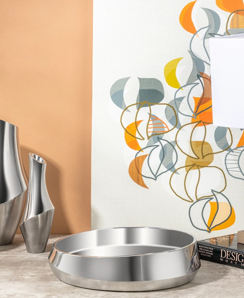 Nambe Symphony Low Bowl