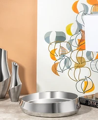 Nambe Symphony Low Bowl