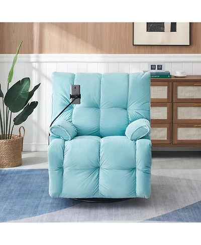 Streamdale Furniture Streamdale Cyan Single Chair Comfy and Compact