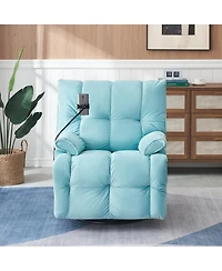 Streamdale Furniture Streamdale Cyan Single Chair Comfy and Compact