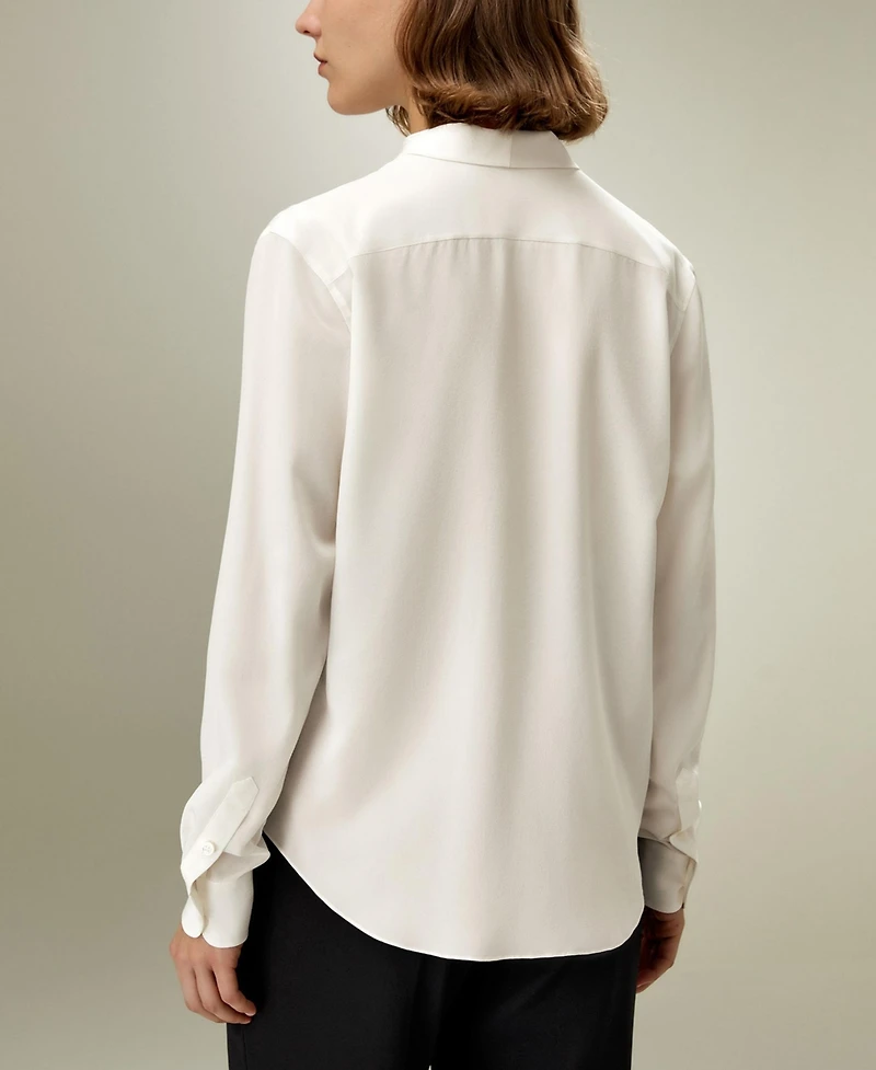 Lilysilk Women's Silk Bowtie Blouse