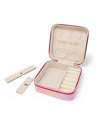 Zomi Gems Girls Mermaid Seashell Pearl Jewelry Box, Hot Pink