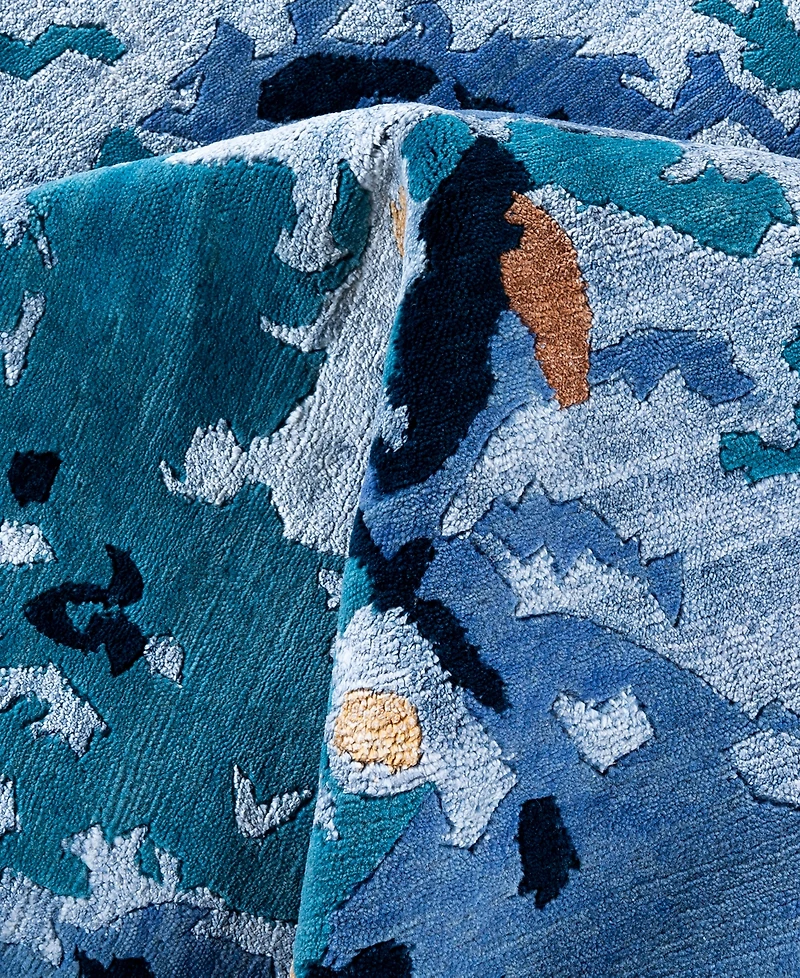 Adorn Hand Woven Rugs Indo Modern M7417 9'3"x11'10" Area Rug