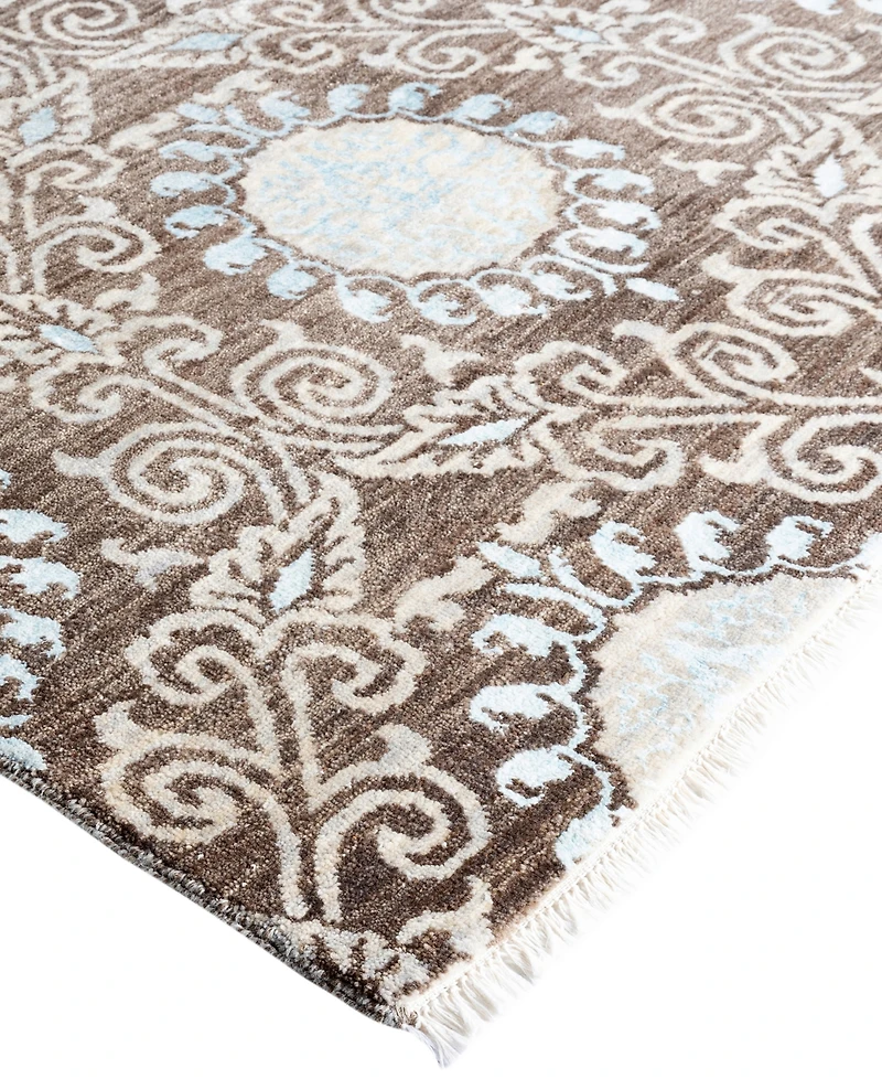 Adorn Hand Woven Rugs Indian Oak M6568 9'1"x11'10" Area Rug