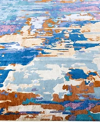 Adorn Hand Woven Rugs Indo Modern M7422 9'2"x12'2" Area Rug