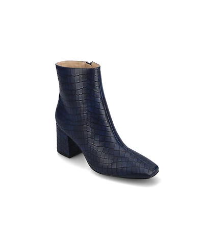 Journee Collection Women's Haylinn Block Heel Dress Booties