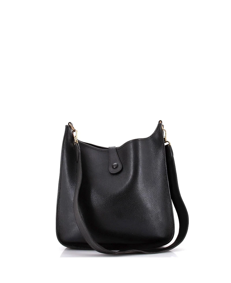 Pre-Owned Hermes Gm Evelyne Bag Gen I Ardennes