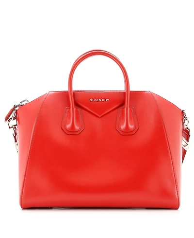 Pre-Owned Givenchy Medium Antigona Bag Glazed Leather