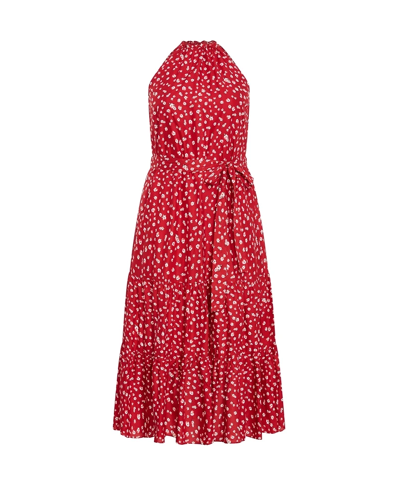 City Chic Plus Kiana Print Maxi Dress