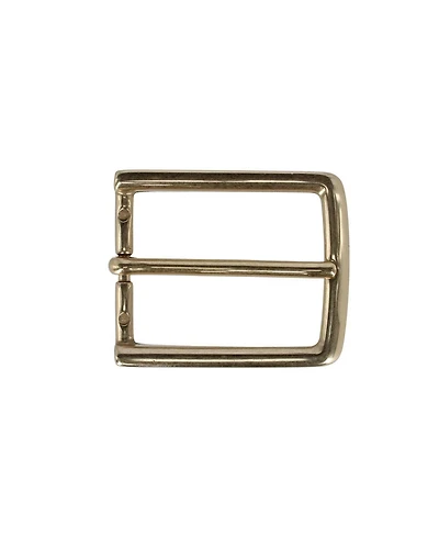Trafalgar Men's 35mm Italian Solid Brass Simple and Classic Harness Belt Buckle