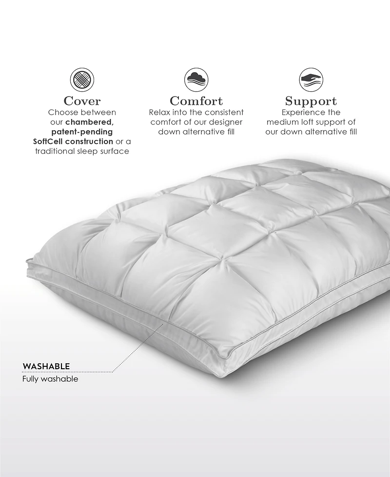 FabricTech Softcell Lite Pillow, Standard