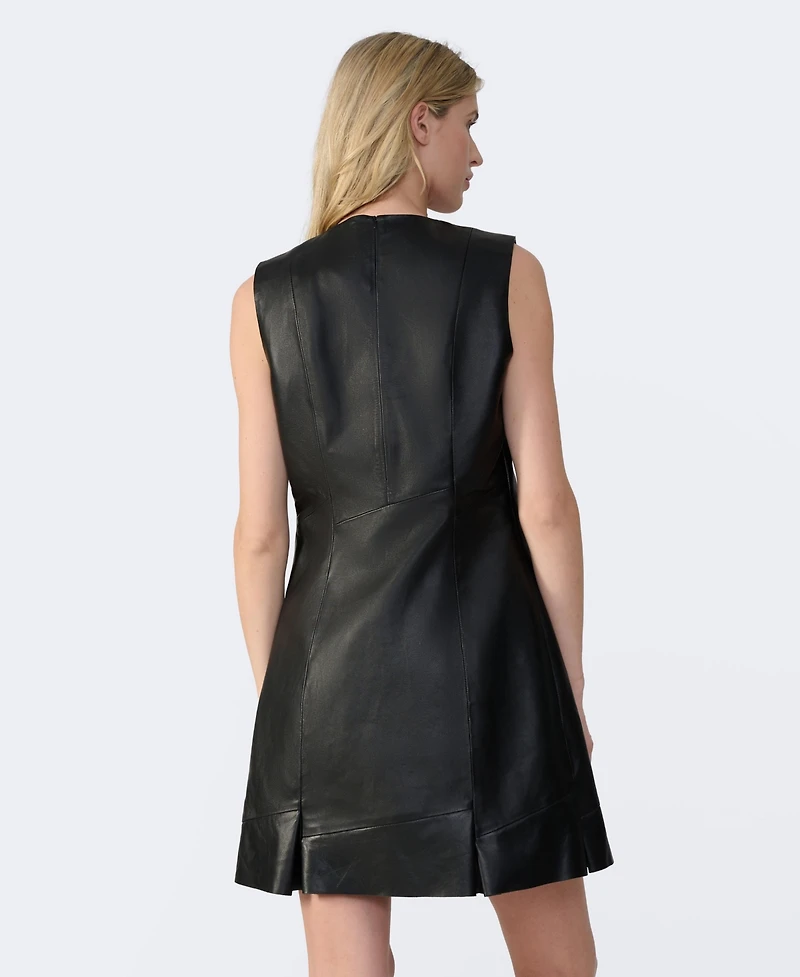 Furniq Uk Women's Leather Dress