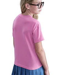 Nike Big Girls Sportswear Graphic Cotton T-Shirt