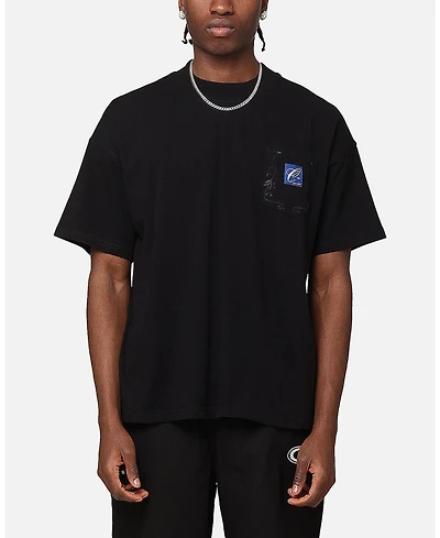 Carre Men's Floral Pocket Oversized T-Shirt